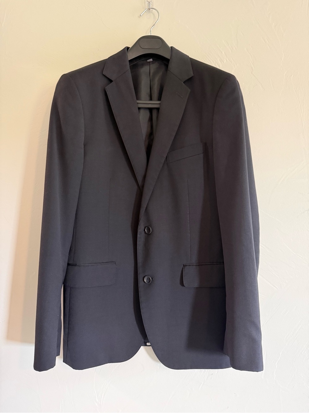 Bonobos Black Wool Stretch Suit 97% Wool 3% Lycra Men’s
